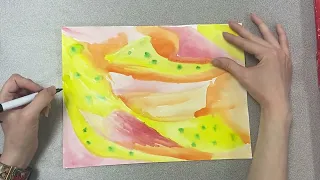 3rd Grade Inventive Drawing Reverse Coloring page