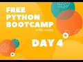 Python bootcamp day4 Arithmetic operators