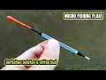 tutorial membuat PELAMPUNG PANCING DARI SEDOTAN BEKAS DAN COTTON BUD || fishing float