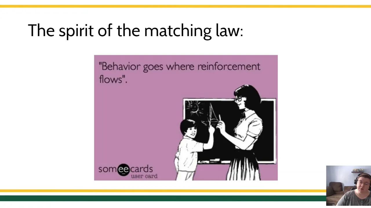 Matching Law