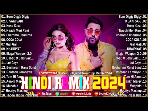Download MP3 Latest Bollywood DJ Non-Stop Remix 2024 Neha Kakkar Guru Randhawa HINDI DJ MIX NONSTOP MASHUP 2024