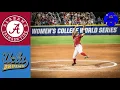 Montana Fouts Perfect Game at the WCWS Alabama vs UCLA 2021 College Softball Highlights