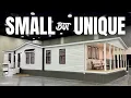 This LIL mobile home has a VERY DISTINCT Standout floor plan Prefab House Tour