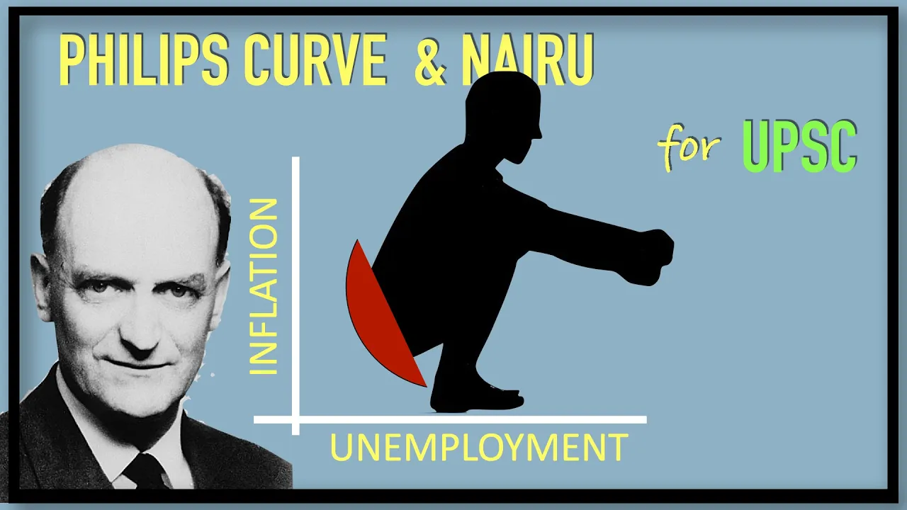 Philips curve | NAIRU - Natural Rate of Unemployment | Indian Economy for UPSC