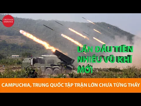 Download MP3 Campuchia - Trung Quốc tập trận lớn chưa từng thấy, đem ra 14 tàu chiến