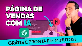 Landing page com IA | Crie sua página de vendas GRÁTIS e RÁPIDO | Tutorial com ChatGPT e HeroSpark
