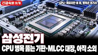 [삼성전기 주가전망] 다들 GPU·메모리만 볼 때, CPU 병목 뚫는 이 종목은 왜 아직 조용할까요