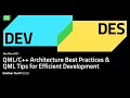 Architecture Best Practices QML Tips for Efficient Development 2021