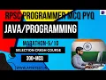 RPSC PROGRAMMER 2024 MARATHON APNITEST