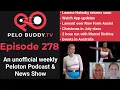 Pelo Buddy TV 278 - Leanne Hainsby-Alldis back soon Lawsuit over Peloton Row Watch App updates