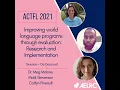 Research Implementation K-12 World Language Program Evaluation