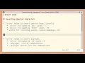 Inserting Special Characters