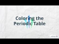 Coloring the Periodic Table