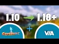Allow Any Version On Your Minecraft Server With ViaVersion ViaBackward 1 10 - 1 18