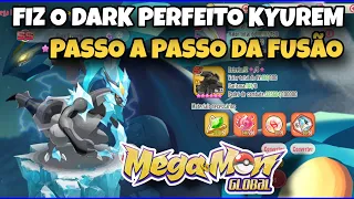 We finally fused Dark Kyurem, the King of Megamon Global, step by step, starting from scratch.