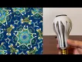 3-Mirror Light Bulb Kaleidoscope by Yukinobu Kitamura Gadgetify