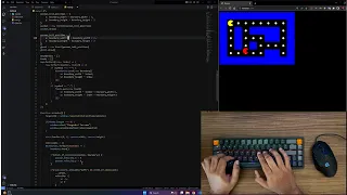 ASMR Programming - Coding simple PACMAN