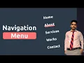 Awesome Navigation Menu Using HTML CSS JQuery