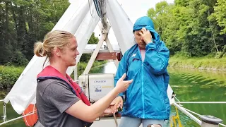 From French Canal BLISS To NIGHTMARE in 20 Minutes | Wildlings Sailing