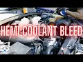 how to bleed coolant system on 5 7 hemi