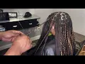 Creating a Custom Ombre Knotless Box Braids