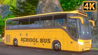 Wheels on the Bus | Popular Nursery Rhymes for Toddlers & Preschoolers