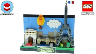 LEGO Creator 40568 Paris Postcard Speed Build