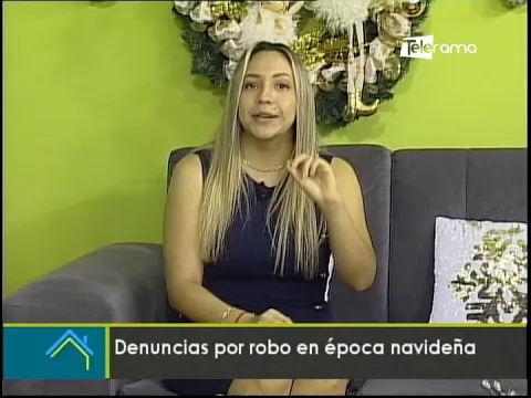Denuncias por robo en época navideña