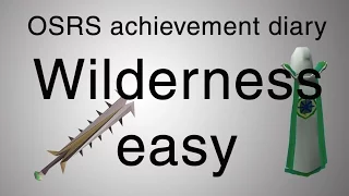 OSRS Wilderness easy diary guide