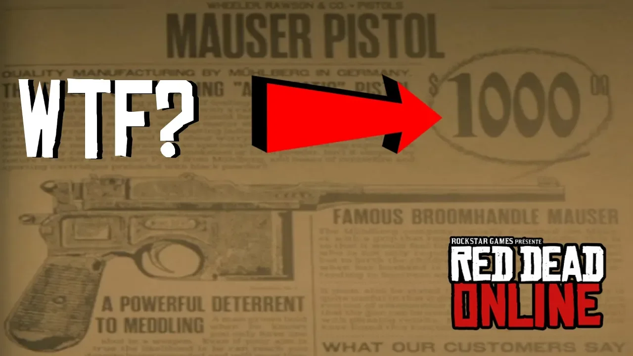 RDR2 Online Weapon Catalogue (Weapons, Ammunition, Gun Belts, Gun Holsters, And Accessories).