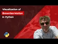 Visualization of Brownian Motion in Python
