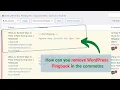 How to Manage Internal Links Pingbacks in WordPress Comments