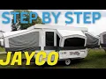 HOW TO Jayco Pop Up Tent Trailer