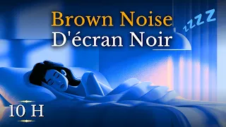 Déconnectez du monde : 9 heures de Bruit Brun d'écran noir (Brown Noise) pour dormir