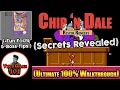 Chip and Dale NES Walkthrough 100 Guide Games 101