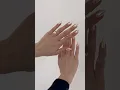 Vanilla chrome nails