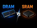 DRAM SRAM difference explained for Beginners