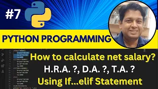 How to calculate net salary in Python if elif statement Python Tutorial