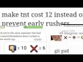 People getting roasted on the Hypixel forum post