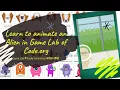 Part 1 of Game Lab Code org Alien Animation Learn to code in Game Lab of code org