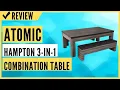Atomic 7 Hampton 3-in-1 Combination Table Includes Billiards Review