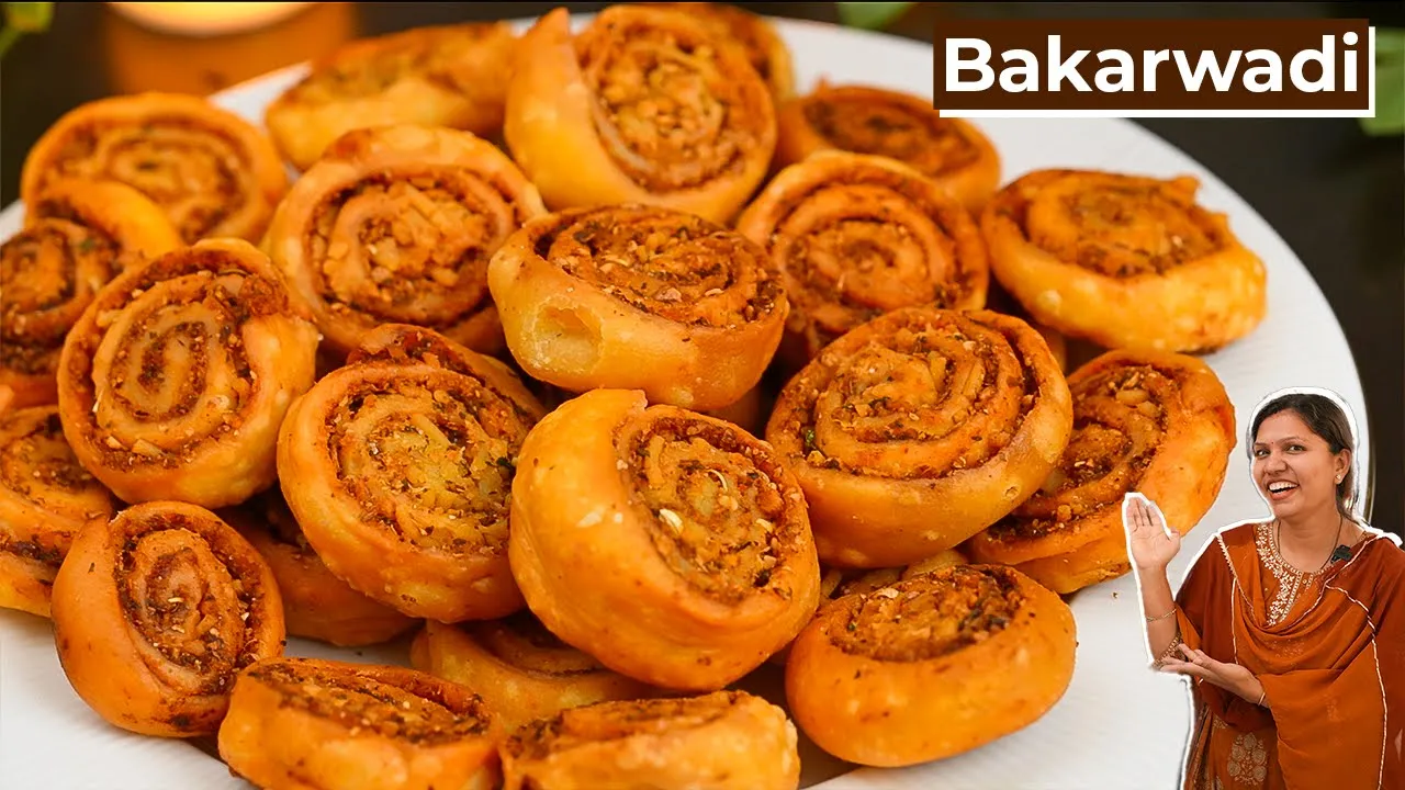          Bakarwadi recipe   Bhakharwadi Recipe   Kabitaskitchen