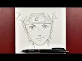 Download Lagu Anime drawing | how to draw Naruto Uzumaki step-by-step using just a pencil