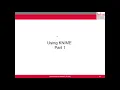 Introduction to KNIME Data Analytics Platform