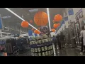 Basketball Decor at Firestone Walmart in South Gate California