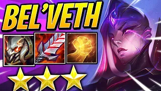 3 STAR BEL'VETH HYPER CARRY! - SET 8 Teamfight Tactics TFT Best Comps Guide