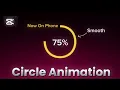 Create Smooth Circle Animation in 1 minute on Phone using Free Capcut