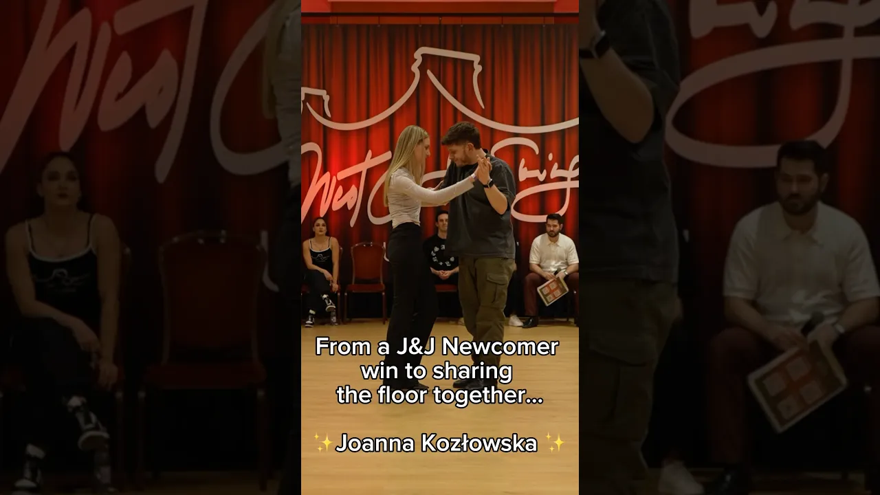 Straight from winning Newcomer to sharing the floor with Thibault in the J&J show 🤯✨
