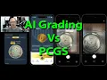 CoinAiLyzer App Versus PCGS Coin Grading In PCGS Holders