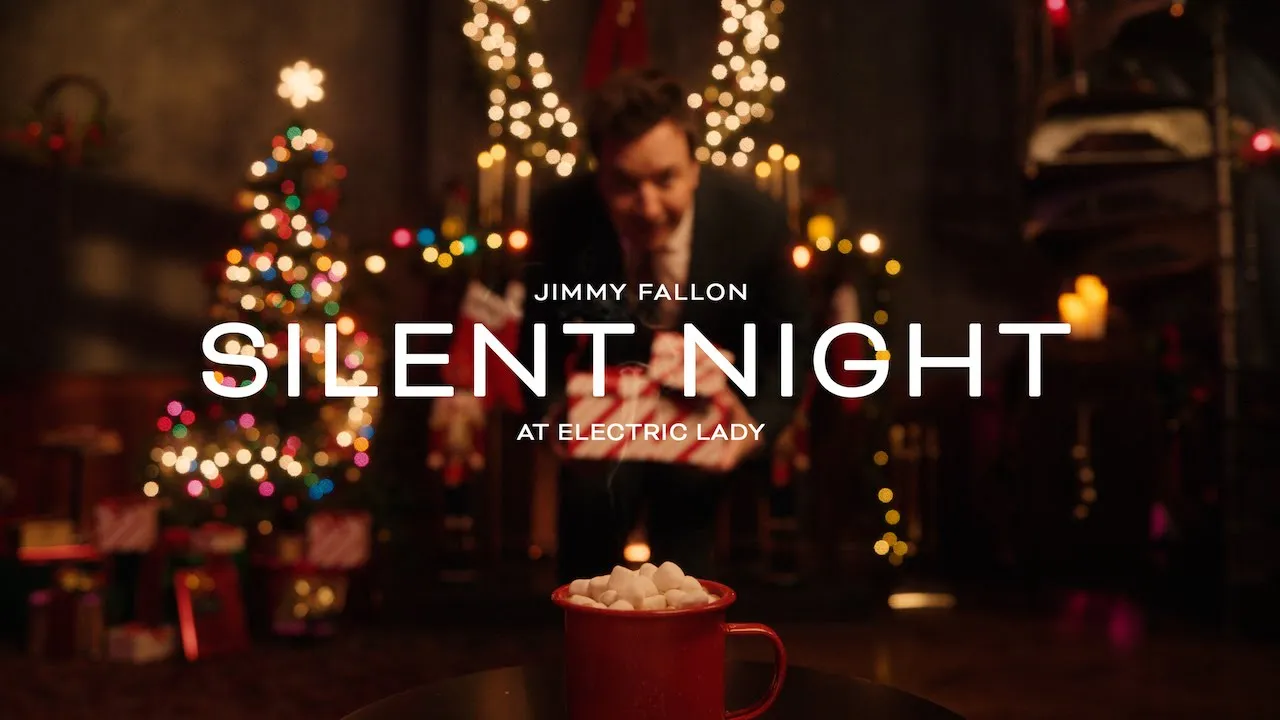 Jimmy Fallon - Silent Night - at Electric Lady (Official Lyric Video) Jimmy Fallon - Silent Night - at Electric Lady (Official Lyric Video)